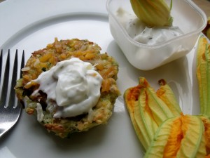 zucchini fritters